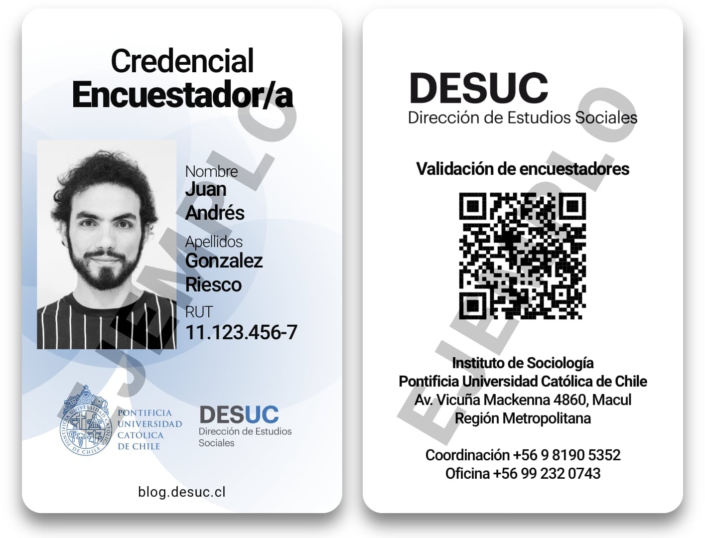 Ejemplo Credencial DESUC[^1]